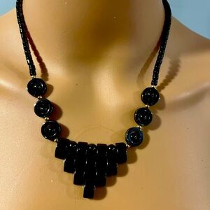 Necklace, black